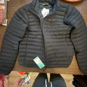 Marmot Black Puffer Jacket